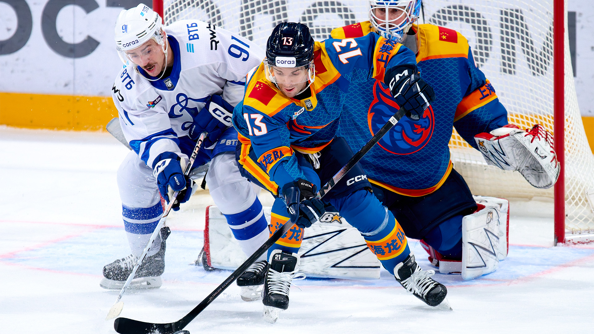 Равная серия. «Динамо» уступает «Шанхайским Драконам»