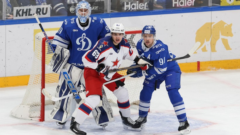 Расход по трем. «Динамо» уступает ЦСКА