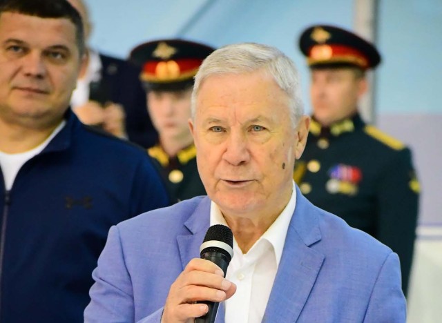 Выставочный матч, посвященный 70-летию Владимира Мышкина