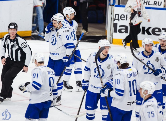 24.03.2026. 1/8 плей-офф Кубка Гагарина. «Динамо-Минск» — «Динамо» Москва. Матч 1