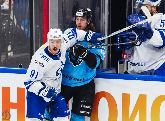 24.03.2026. 1/8 плей-офф Кубка Гагарина. «Динамо-Минск» — «Динамо» Москва. Матч 1