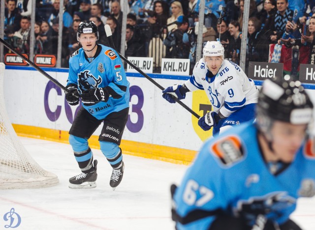 24.03.2026. 1/8 плей-офф Кубка Гагарина. «Динамо-Минск» — «Динамо» Москва. Матч 1