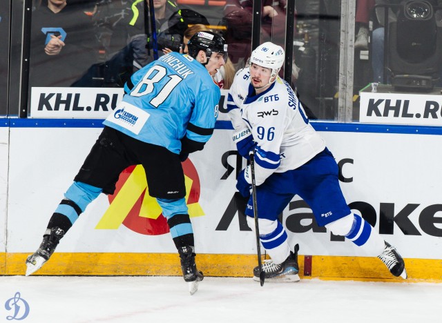 26.03.2026. 1/8 плей-офф Кубка Гагарина. «Динамо-Минск» — «Динамо» Москва. Матч 2