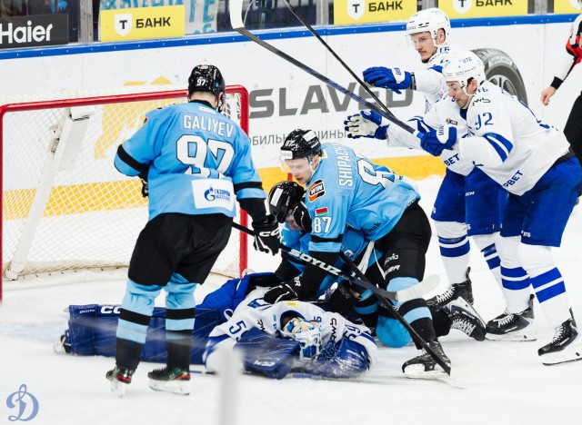 26.03.2026. 1/8 плей-офф Кубка Гагарина. «Динамо-Минск» — «Динамо» Москва. Матч 2