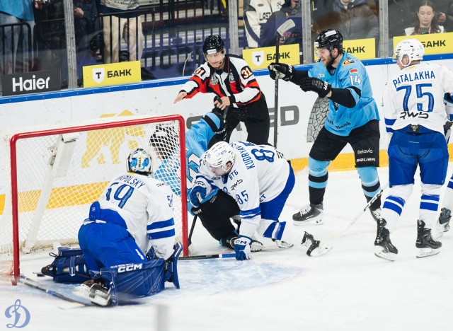 26.03.2026. 1/8 плей-офф Кубка Гагарина. «Динамо-Минск» — «Динамо» Москва. Матч 2