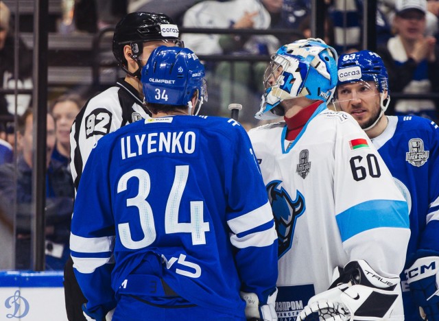 28.03.2026. 1/8 плей-офф Кубка Гагарина. «Динамо-Минск» — «Динамо» Москва. Матч 3