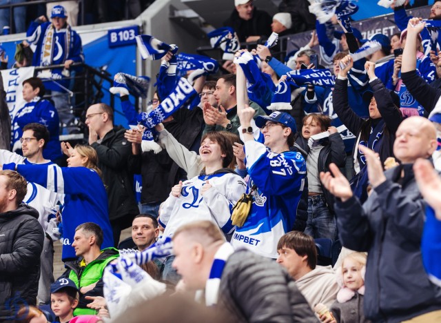 28.03.2026. 1/8 плей-офф Кубка Гагарина. «Динамо-Минск» — «Динамо» Москва. Матч 3