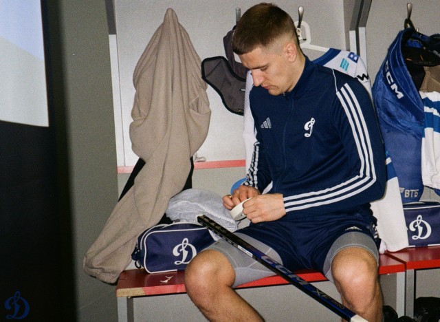 1/8 плей-офф Кубка Гагарина. «Динамо-Минск» — «Динамо» Москва в пленочных кадрах