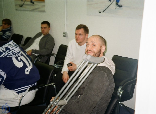 1/8 плей-офф Кубка Гагарина. «Динамо-Минск» — «Динамо» Москва в пленочных кадрах