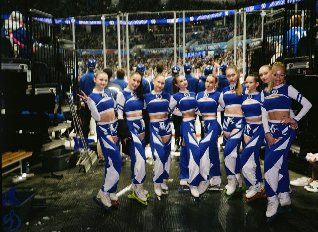 1/8 плей-офф Кубка Гагарина. «Динамо-Минск» — «Динамо» Москва в пленочных кадрах