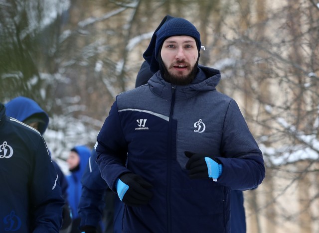 Тренировка на базе в Новогорске