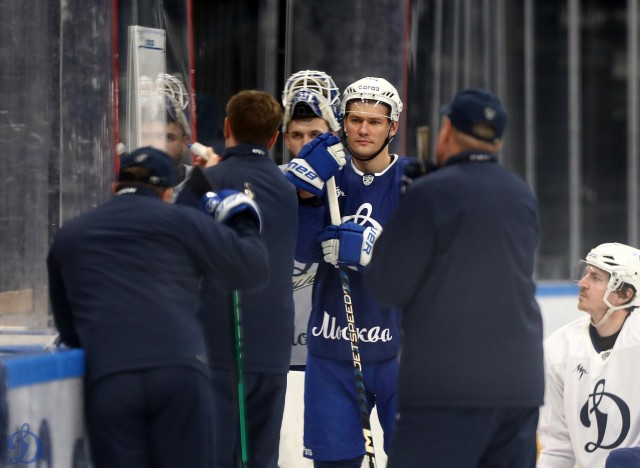 Тренировка на ВТБ Арене