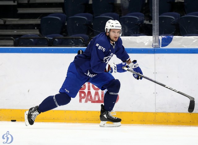 Тренировка на ВТБ Арене