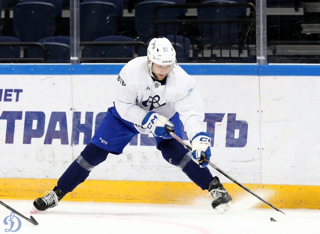 Тренировка на ВТБ Арене