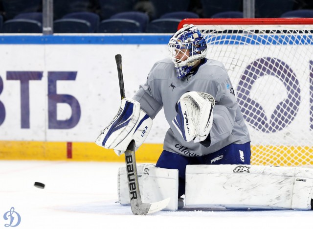 Тренировка на ВТБ Арене