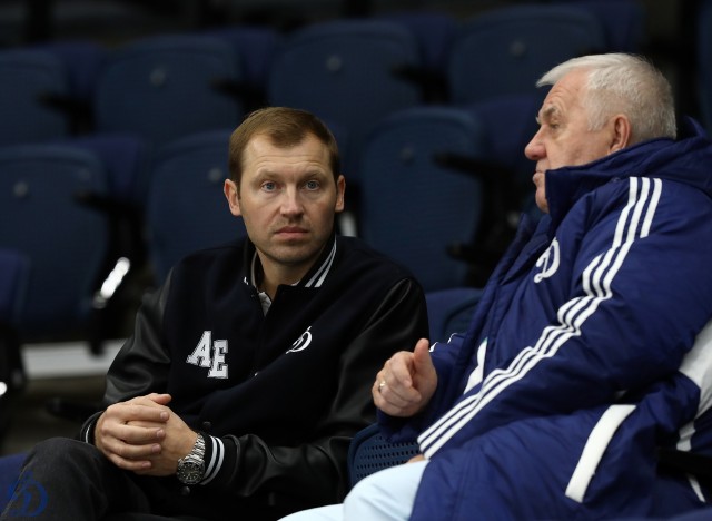 Тренировка на ВТБ Арене