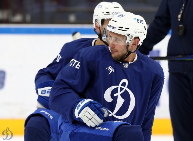 Тренировка на ВТБ Арене