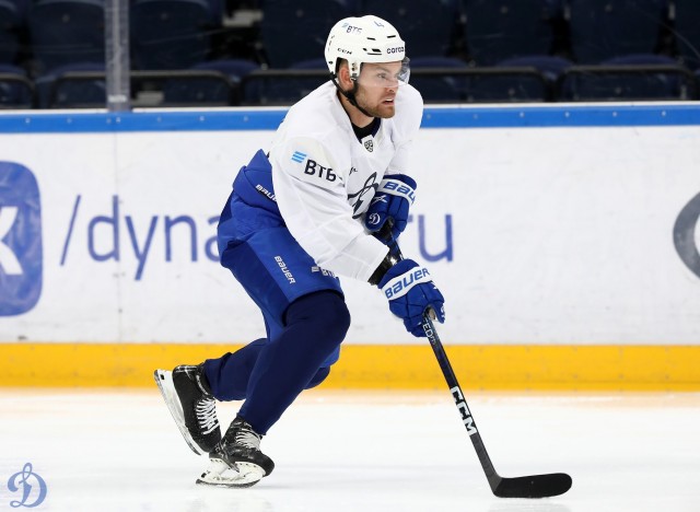 Тренировка на ВТБ Арене