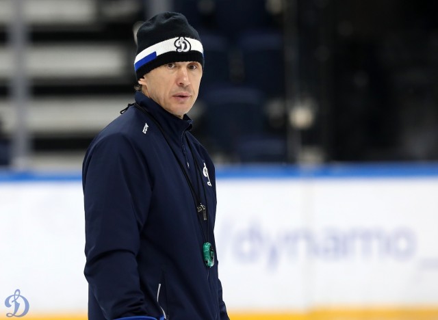 Тренировка на ВТБ Арене