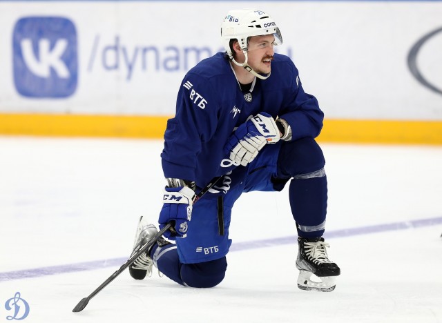 Тренировка на ВТБ Арене