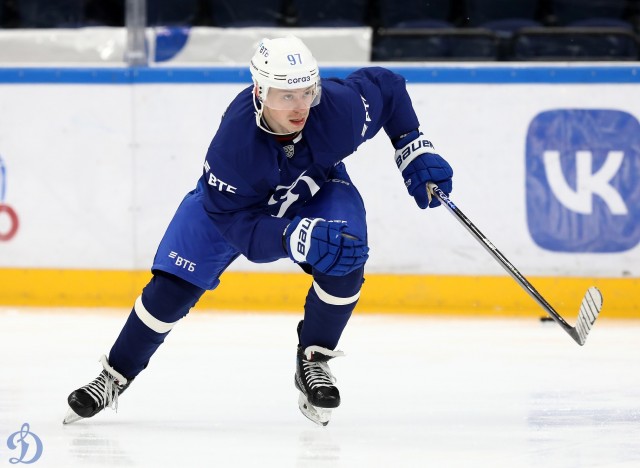 Тренировка на ВТБ Арене