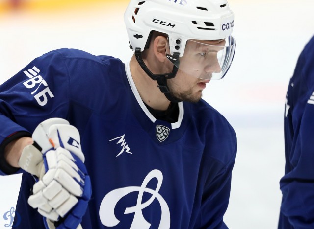 Тренировка на ВТБ Арене