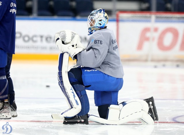 Тренировка на ВТБ Арене