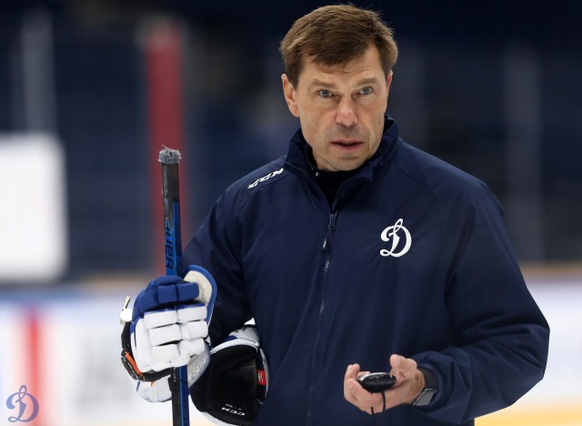 Тренировка на ВТБ Арене