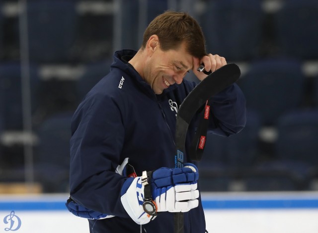 Тренировка на ВТБ Арене