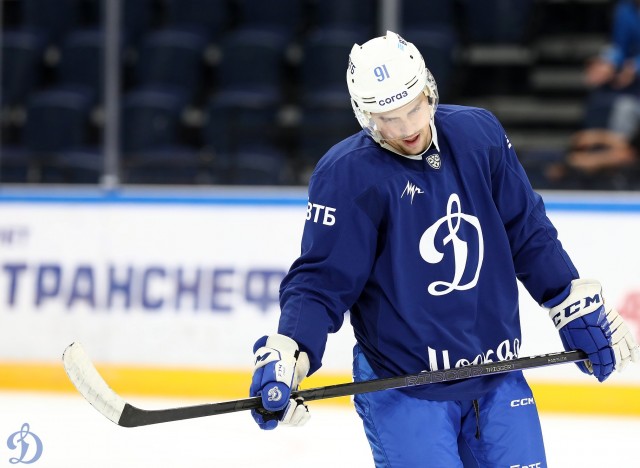 Тренировка на ВТБ Арене