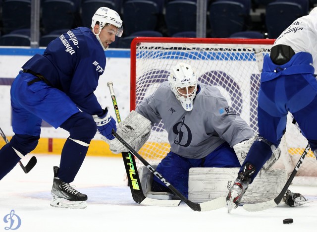 Тренировка на ВТБ Арене