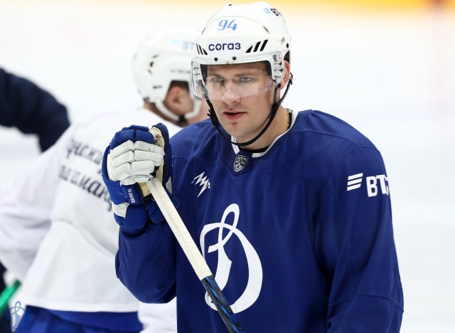 Тренировка на ВТБ Арене