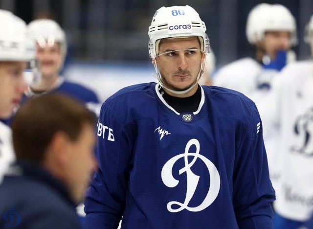 Тренировка на ВТБ Арене